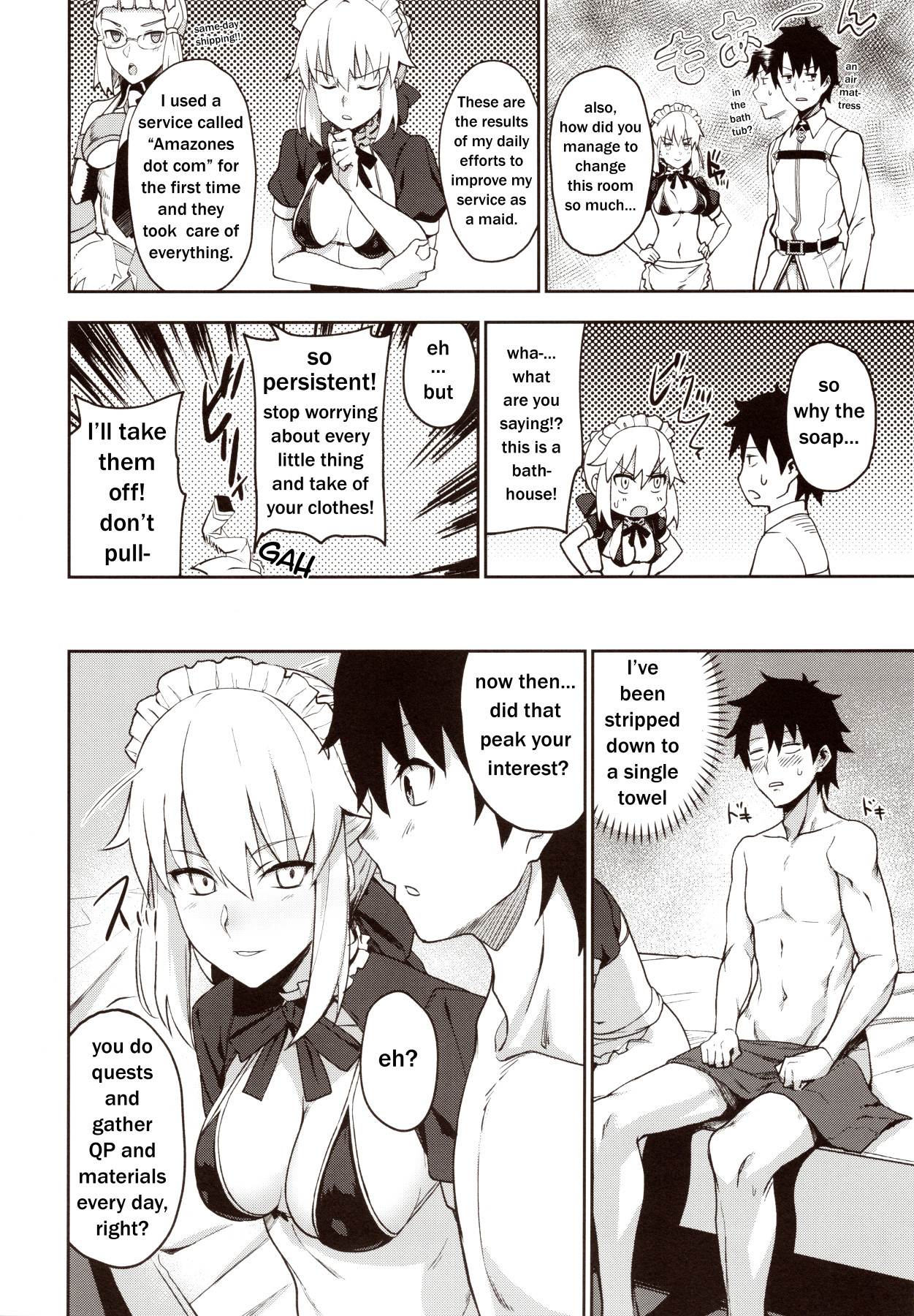 Hentai Manga Comic-Chaldea Soap SSS Level Maid Service-Read-4